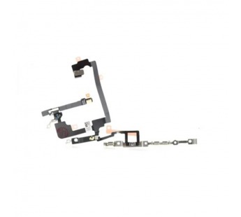 Шлейф для iPhone 15 Plus (A3094) на кнопку включения - Премиум#2104368