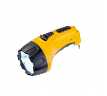 Фонарь ручной Perfeo "Fervor  7" 50LM, Аккумулятор 500mAh, 1 режим, жёлтый#2094841