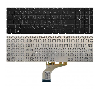 Клавиатура HP 250 G9 черная (дизайн с белой окантовкой) Оригинал#2095821