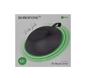 Портативная колонка BOROFONE BR48 (Bluetooth/5Вт) черная#2096087