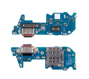 Шлейф для Realme 14 Pro+ 5G (RMX5051) плата системный разъем/разъем SIM/микрофон - Премиум#2098777