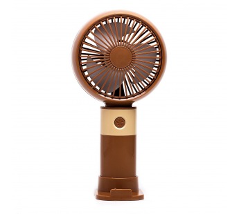 Вентилятор - портативный YM88214 (3 режима, 300mah) (brown) (240294)#2095992