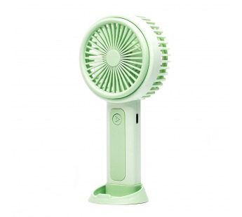 Вентилятор - портативный YM88222 (3 режима, 400mah) (green) (240302)#2095995