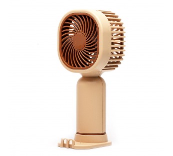 Вентилятор - портативный YM88206B (1 режим, 250 mah) (beige) (240281)#2096005