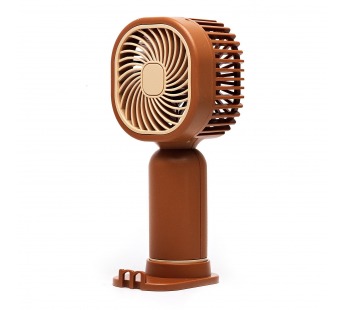 Вентилятор - портативный YM88206B (1 режим, 250 mah) (brown) (240282)#2096007