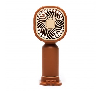 Вентилятор - портативный YM88206B (1 режим, 250 mah) (brown) (240282)#2096006