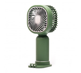 Вентилятор - портативный YM88206D (1 режим, 250 mah) (green) (240288)#2096015