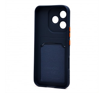 Чехол-накладка - SC337 с картхолдером для "Honor 400 Lite" (dark blue) (239858)#2096573