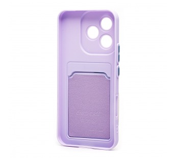 Чехол-накладка - SC337 с картхолдером для "Honor 400 Lite" (light violet) (239859)#2096570