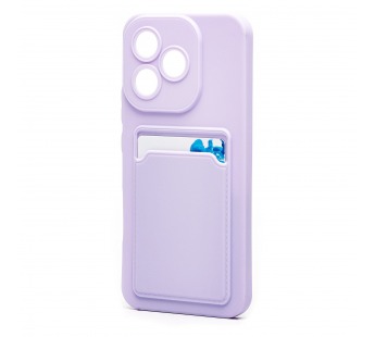 Чехол-накладка - SC337 с картхолдером для "Honor 400 Lite" (light violet) (239859)#2096571