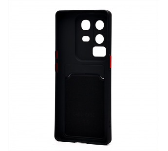 Чехол-накладка - SC337 с картхолдером для "Infinix Note 50 Pro+" (black) (239899)#2096599