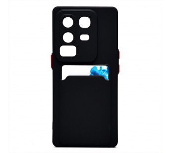 Чехол-накладка - SC337 с картхолдером для "Infinix Note 50 Pro+" (black) (239899)#2096601