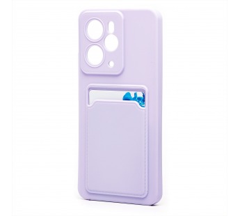 Чехол-накладка - SC337 с картхолдером для "Realme 14 5G Global" (light violet) (239779)#2096588