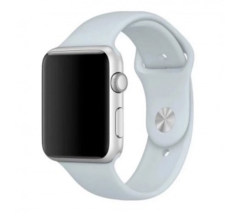 Силиконовый ремешокдля часов Apple Watch 38/40/41мм силикон на кнопке (S) графит#2099397