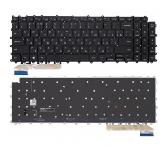 Клавиатура Samsung Galaxy Book Pro 360 NP950 черная с подсветкой#2100880