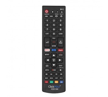 Пульт ДУ универсальный ClickPDU LG HOD1388 (корпус пульта AKB75095312) LED TV#2095933