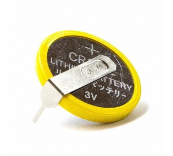 Элемент питания CR 2032 Lithium 240mAh с выводами 2pin BIOS GoPower#2096430