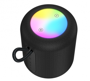 Колонка беспроводная Hoco HC30, (USB,FM,TF card,AUX) цвет черный#2096352