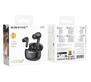 Накладные Bluetooth-наушники Borofone FQ9 (черный)#2096375