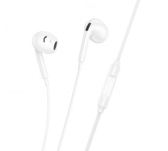 Наушники с микрофоном BOROFONE BM96, Lightning, цвет белый#2096387