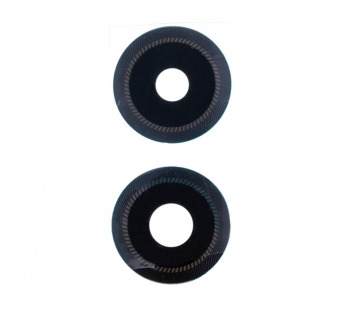 Стекло камеры для Xiaomi Poco X7 Pro (2412DPC0AG) (комплект 2 шт.) Черный#2099359