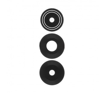 Стекло камеры для Tecno Pova 6 Pro 5G (LI9) (комплект 3 шт.) Черный#2099358