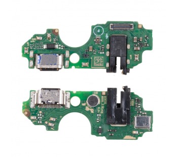 Шлейф для Itel A70 (A665L) плата на системный разъем/разъем гарнитуры/микрофон - Премиум#2098719