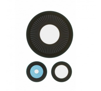 Стекло камеры для Huawei Nova 11 Pro (GOA-LX9) (комплект 3 шт.) Черный#2099357