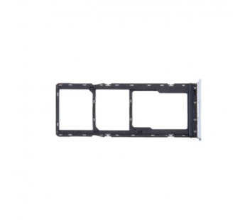 Держатель SIM для Tecno Spark 10 4G (KI5q) Белый#2101659