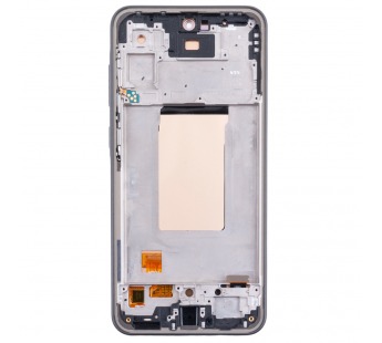 Дисплей для Samsung Galaxy A36 5G (A366B) модуль с рамкой Черный - (OLED) (Full Size)#2121857