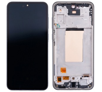 Дисплей для Samsung Galaxy A36 5G (A366B) модуль с рамкой Черный - (OLED) (Full Size)#2128334