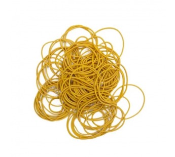 Резинки канцелярские (60 мм, 250 г, желтый)#2096440