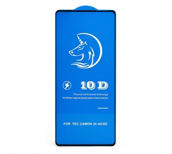 Защитное стекло Full Screen Activ Clean Line 3D для "Tecno Camon 40 4G" (black) (239813)#2101951