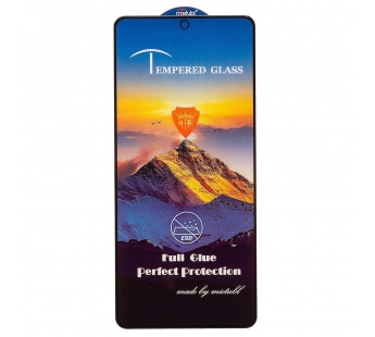 Защитное стекло Full Screen Brera 2,5D для "Xiaomi Redmi Note 14 4G" (black) (239956)#2101932