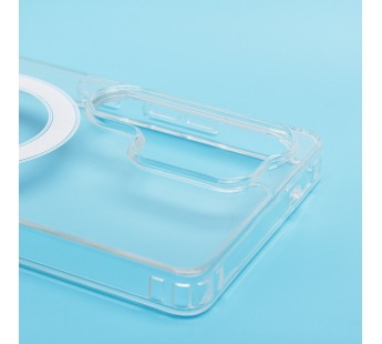 Чехол-накладка - SM006 SafeMag для "Samsung Galaxy S25 Ultra" (прозрачный) (240112)#2100250