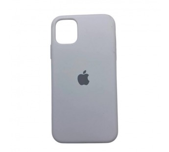 Чехол iPhone 11 Silicone Case (c Лого) №09 Белый#2100408