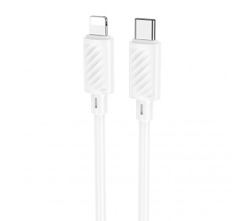 Кабель Type-C - Lightning Hoco X88 (3A, 27W, PD, 2 м) Белый#2096760