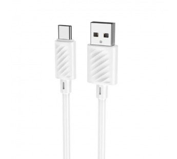 Кабель USB - Type-C Hoco X88 (3A, 2 м) Белый#2098532