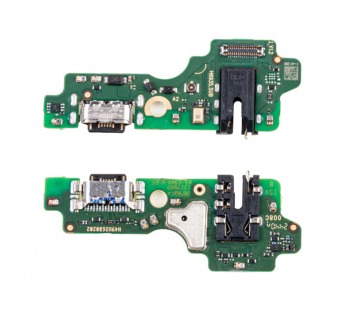 Шлейф для Tecno Spark 30 4G (KL6) плата на системный разъем/разъем гарнитуры/микрофон - Премиум#2100608