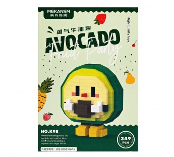 Конструктор - "Fruit series" авокадо (green) (240239)#2103393