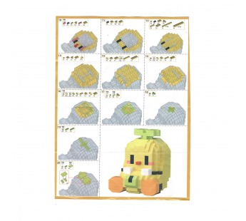 Конструктор - "Fruit series" банан (yellow) (240242)#2099930