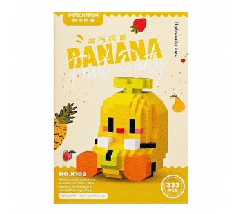 Конструктор - "Fruit series" банан (yellow) (240242)#2103391