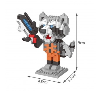 Конструктор - "M series" енот (multicolor) (240253)#2099266