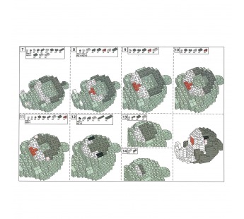 Конструктор - "Ocean series" акула (gray/white) (240231)#2103442