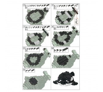 Конструктор - "Ocean series" косатка (black/white) (240230)#2103439