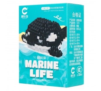 Конструктор - "Ocean series" косатка (black/white) (240230)#2103441