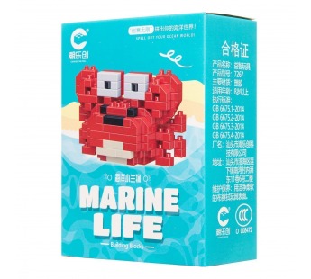 Конструктор - "Ocean series" краб (red) (240233)#2103438