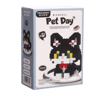 Конструктор - "Pet series" кошка (1) (black/white) (240244)#2099281