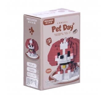 Конструктор - "Pet series" собака (4) (brown/white) (240251)#2099271