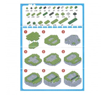 Конструктор - "PZ series" груша (green) (240226)#2103467